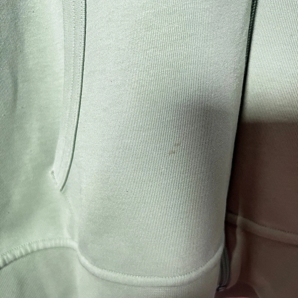 Polo Ralph Lauren Double Knit Hoodie Mens XL Green Full Zip Pony Logo